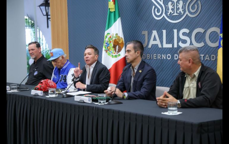 El Gobernador del Estado, Pablo Lemus, ofreció una rueda de prensa en la que destacó la oportunidad única que tiene la entidad de poder albergar un certamen de gran magnitud. EL INFORMADOR/ A. NAVARRO.