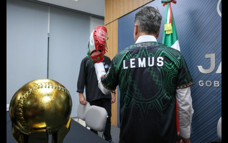 El Gobernador del Estado, Pablo Lemus, ofreció una rueda de prensa en la que destacó la oportunidad única que tiene la entidad de poder albergar un certamen de gran magnitud. EL INFORMADOR/ A. NAVARRO.