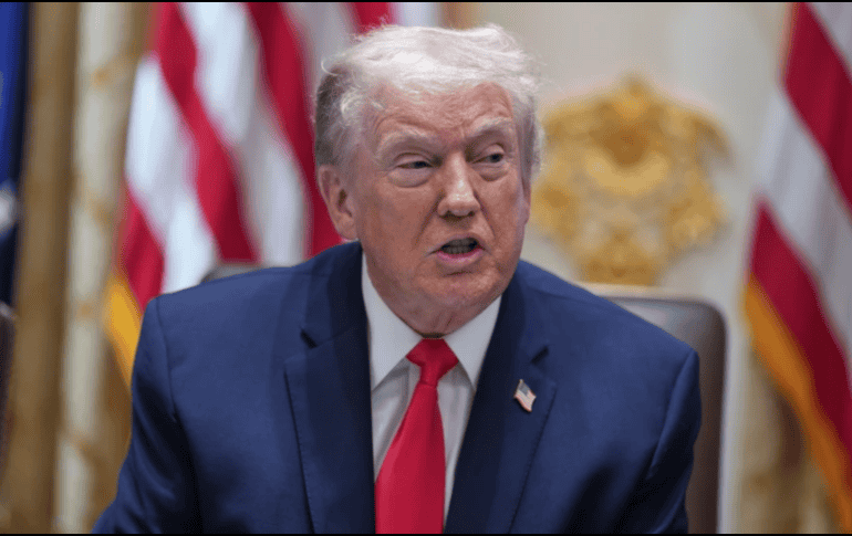 El presidente republicano aseguró que tomará represalias contra Canadá por negarse a certificar los aviones fabricados por Gulfstream Aerospace, con sede en Savannah, Georgia. AP