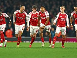 El Arsenal tuvo paso perfecto en Fase de Liga al ganar todos sus duelos en el torneo europeo. AFP