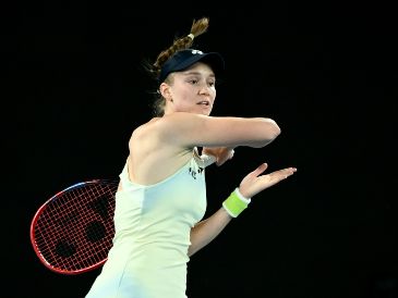 La kazaja disputará la Final de un Grand Slam por primera vez desde 2023. EFE/J. Carrett