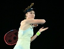 La kazaja disputará la Final de un Grand Slam por primera vez desde 2023. EFE/J. Carrett