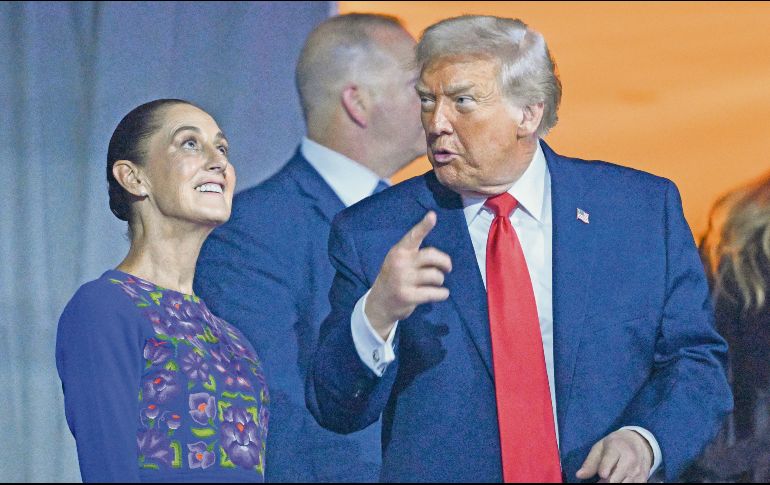 La agenda económica entre México y Estados Unidos enfrentará condicionantes en materia de seguridad y aranceles. AFP