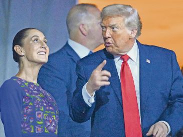 La agenda económica entre México y Estados Unidos enfrentará condicionantes en materia de seguridad y aranceles. AFP