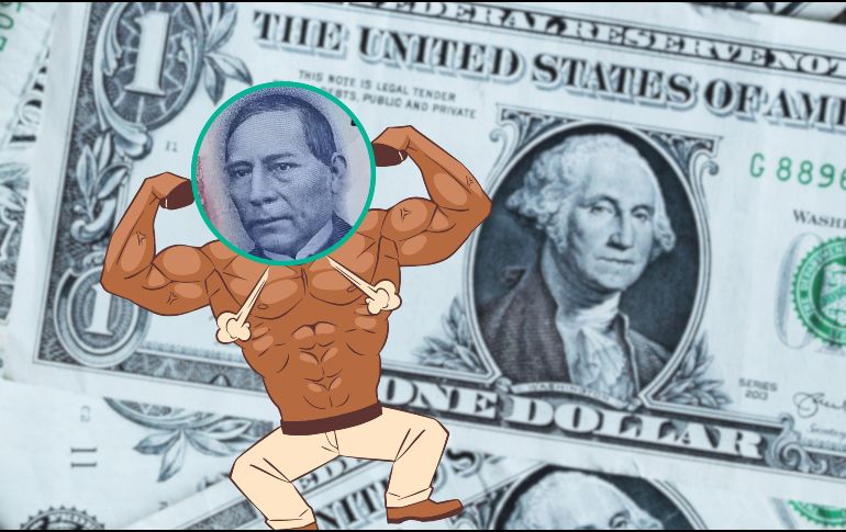 El peso mexicano, aún con ligero encarecimiento al cierre de enero, se mantiene dominante fente al dólar; aquí los precios de hoy. ESPECIAL