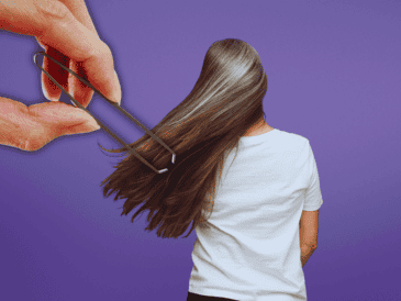 Arrancar las canas con los dedos o pinzas puede provocar pérdida anormal de cabello, también conocida como alopecia. ESPECIAL / CANVA