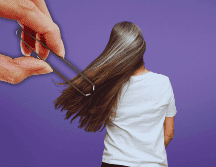 Arrancar las canas con los dedos o pinzas puede provocar pérdida anormal de cabello, también conocida como alopecia. ESPECIAL / CANVA