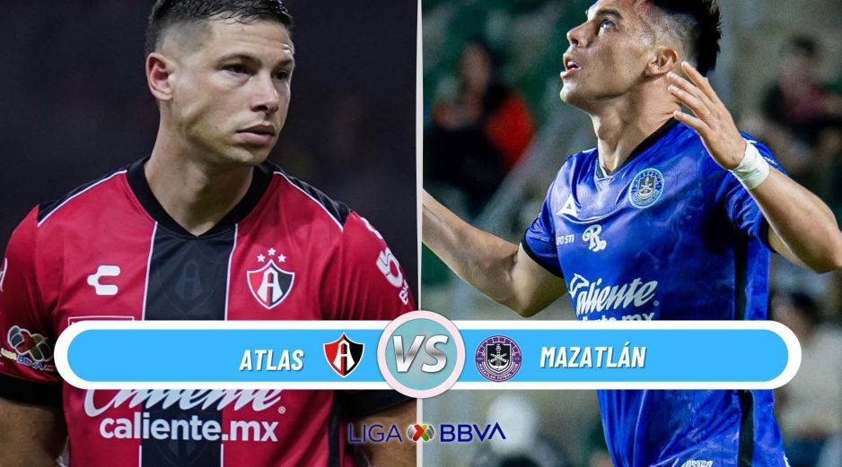 Atlas enfrenta a Mazatlán en el Estadio Jalisco por la J4 del Clausura 2026. ESPECIAL / IMAGO7 y CANVA