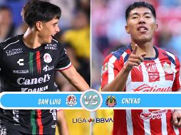 El Guadalajara llega como líder e invicto del torneo, mientras que el conjunto potosino busca reafirmar su competitividad. ESPECIAL / IMAGO7 y CANVA