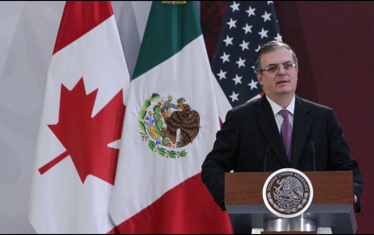 Ebrard agregó que el 4 de febrero se llevará a cabo una reunión en Palacio Nacional entre la Presidenta Claudia Sheinbaum y empresarios de los comités de inversión del país. NTX / ARCHIVO