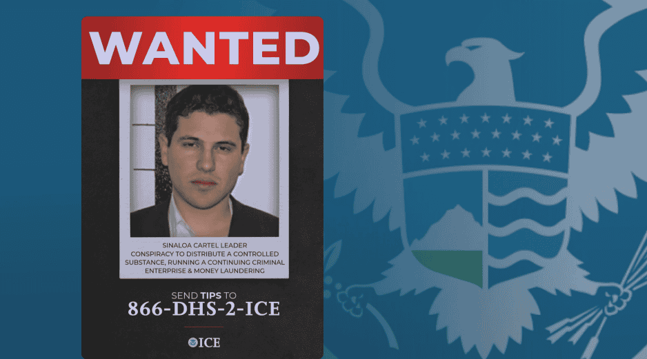 En 2005, Iván Archivaldo Guzmán fue detenido en Zapopan, Jalisco, por presunto lavado de dinero. ESPECIAL/@ICEgov