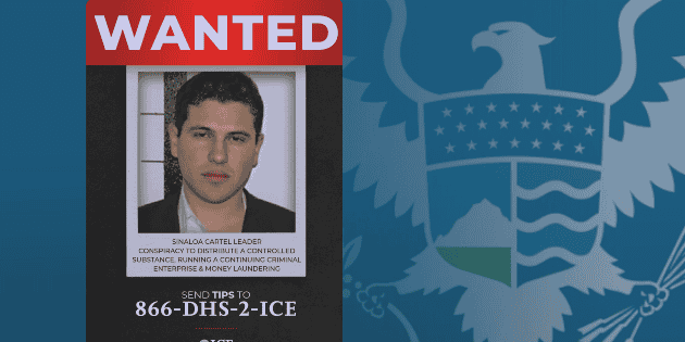 ICE mantiene recompensa de 10 MDD por l&iacute;der de "Los Chapitos"