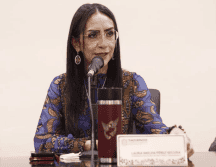 La presidenta municipal, Laura Imelda Pérez Segura, expresó que esta medida garantizará el recurso extraordinario para los policías. CORTESÍA