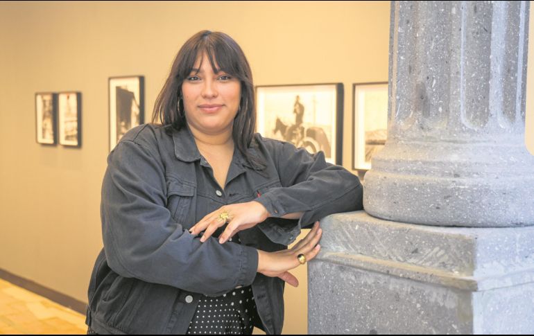 La directora del MUPAG, Alejandra Carrillo, impulsa una programación que apuesta por la fotografía como punto de partida para investigaciones históricas, sociales y estéticas. EL INFORMADOR/ J. Acosta