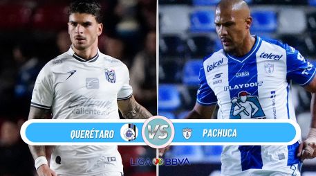 Gallos Blancos y Tuzos se enfrentan en el Estadio La Corregidora para cerrar la Jornada 4 del Clausura 2026. ESPECIAL / IMAGO7 y CANVA