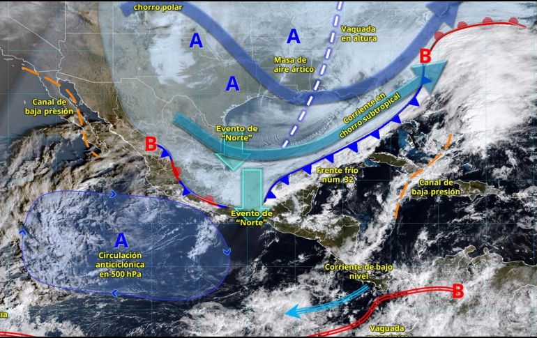 La CNPC exhorta a la población a mantenerse informada mediante fuentes oficiales de la CNPC y la Conagua. ESPECIAL / Conagua