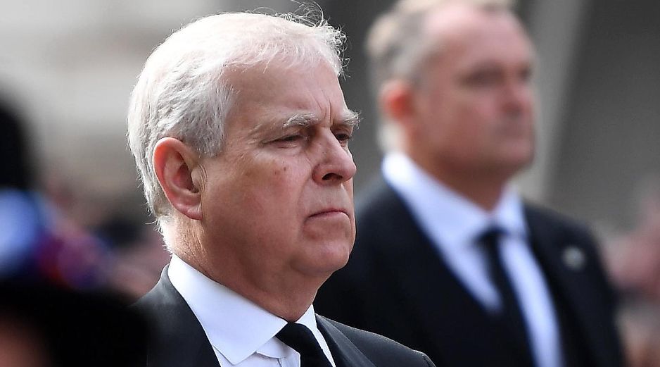 El príncipe Andrés volvió a ser mencionado tras la difusión de nuevos materiales del caso Epstein. EFE/ARCHIVO