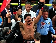 Zayas posee ahora dos de los cinturones de las principales organizaciones del boxeo. EFE/T. Llorca