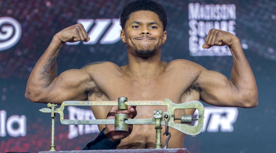 Shakur se convirtió en el boxeador que más rápido ha logrado ser campeón en cuatro divisiones distintas. EFE/A. Colmenares