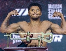 Shakur se convirtió en el boxeador que más rápido ha logrado ser campeón en cuatro divisiones distintas. EFE/A. Colmenares