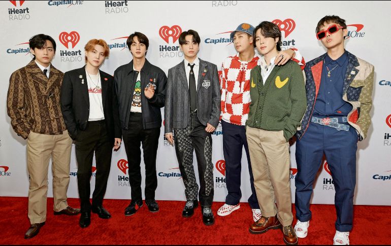 BTS. La agrupación coreana alista la presentación de tres conciertos en México, en mayo de 2026. AFP