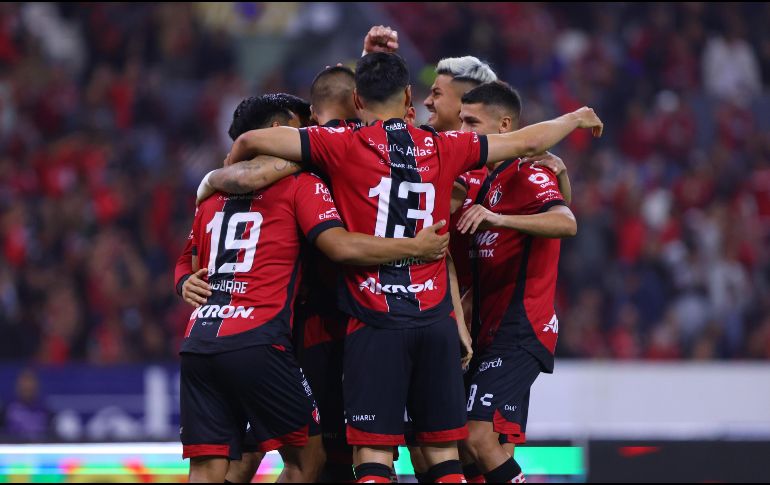 Atlas acumula una racha de victorias contundentes desde el Apertura 2025 que ha sabido mantener en el Clausura 2026 de la Liga MX. Imago7 / ARCHIVO