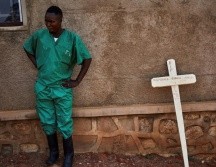 Casas y otras estructuras han resultado sepultadas por el lodo. EFE/H. Kinsela Cunningham