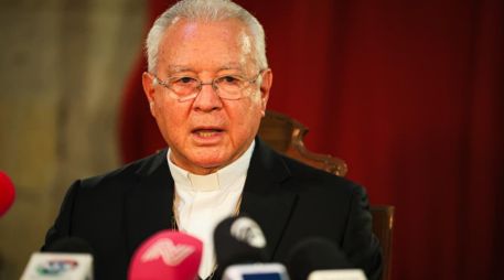 El cardenal destacó que Jalisco se ha distinguido por una identidad cimentada en valores fuertemente vinculados a la familia. EL INFORMADOR/ J. ACOSTA.