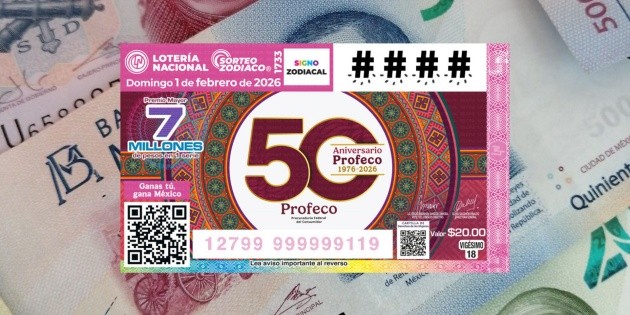 Loter&iacute;a Nacional: Resultados del Sorteo Zodiaco 1733 del 1 de febrero