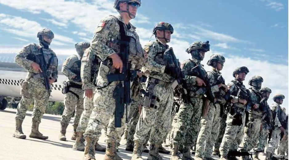 Apoyan elementos del Ejército, Fuerzas Especiales, Guardia Nacional y ministeriales. ESPECIAL