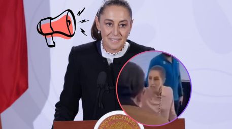 A la Presidenta le pareció incongruente que los morenistas estuvieran en primera fila para tomarse una foto mientras la población está pasando por momentos de crisis. SUN / F. Rojas / ESPECIAL / X