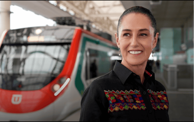 Se tiene previsto que el tren que conecta la capital del Estado de México con la Ciudad de México transporte diariamente a más de 230 mil pasajeros. ESPECIAL/Gobierno de México