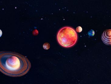 Mercurio, Venus, Júpiter, Saturno, Urano y Neptuno formarán parte de la alineación visible en México este mes de febrero. CANVA