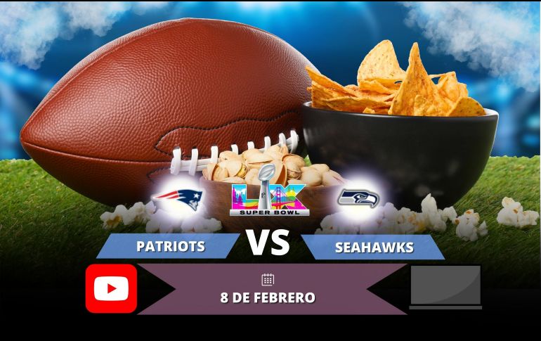 New England Patriots regresan al Super Bowl por primera vez desde el fin de la era de Tom Brady; Seattle Seahawks, por su parte, vuelven al Super Bowl 11 años después de su última participación. ESPECIAL / CANVA