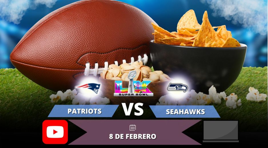 New England Patriots regresan al Super Bowl por primera vez desde el fin de la era de Tom Brady; Seattle Seahawks, por su parte, vuelven al Super Bowl 11 años después de su última participación. ESPECIAL / CANVA