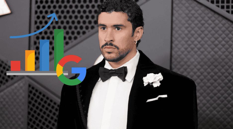 Aumentan búsquedas en internet de Bad Banny en los Grammy. EFE / C. TORRES