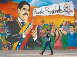 Simpatizantes chavistas saldrán hoy y mañana a las calles a manifestarse. EFE