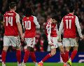 El Arsenal se enfila al primer trofeo de una temporada que puede resultar épica. AFP/B. Stansall