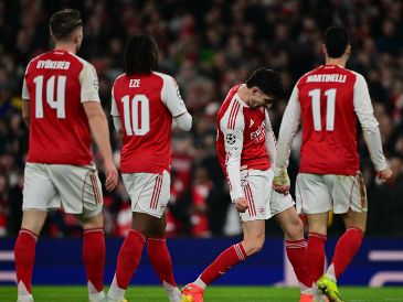 El Arsenal se enfila al primer trofeo de una temporada que puede resultar épica. AFP/B. Stansall