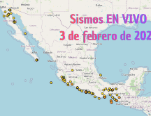 Sismos en México | EN VIVO | 3 de febrero de 2026. ESPECIAL / SSN