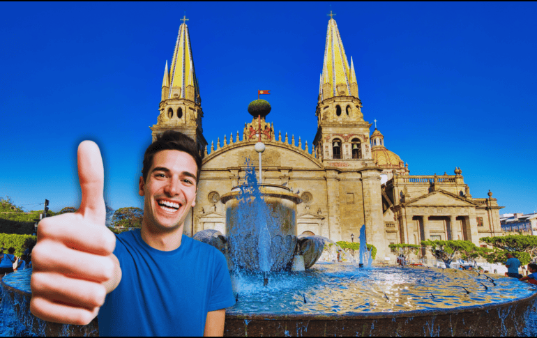 La temperatura tendrá un ligero repunte en Guadalajara a partir de mañana miércoles, no hay posibilidad de que se presenten lluvias. ESPECIAL / CANVA