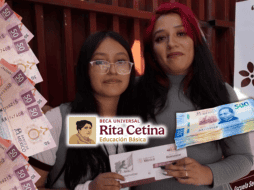 De acuerdo con la SEP, las familias con una hija o hijo de nuevo ingreso recibirán el monto correspondiente a tres bimestres completos de la Beca Rita Cetina. ESPECIAL/Programas para el Bienestar