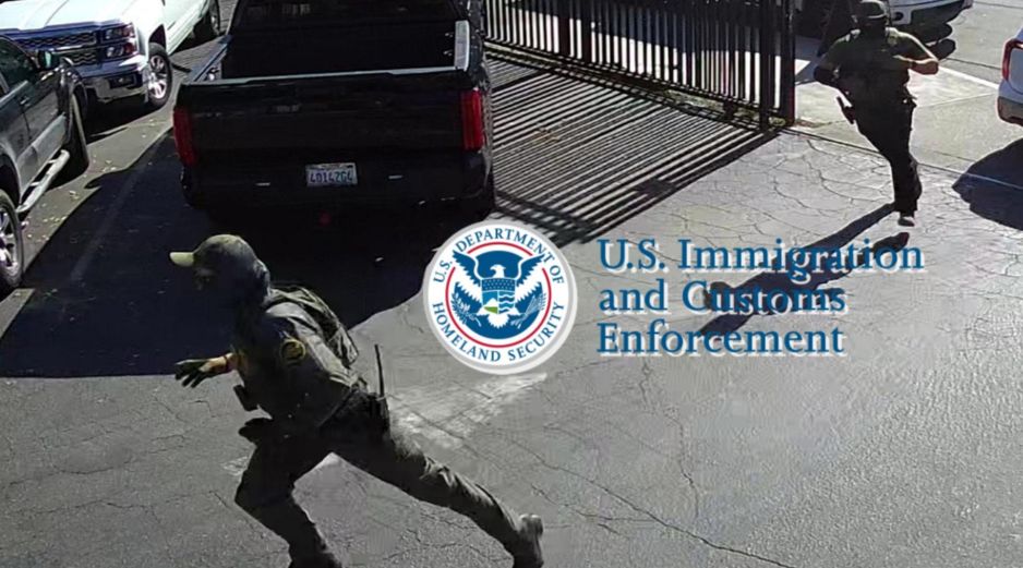 Así fue la persecución de ICE en contra de un mexicano que se encontraba em una iglesia cristiana. EFE /  Hills United Methodist Church Hispanic Mission