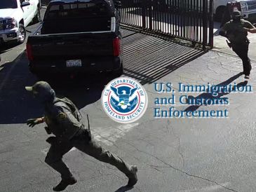 Así fue la persecución de ICE en contra de un mexicano que se encontraba em una iglesia cristiana. EFE /  Hills United Methodist Church Hispanic Mission