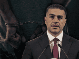 Omar García Harfuch informó la detención de uno de los presuntos implicados en el ataque. EFE/J. Méndez ESPECIAL/Canva