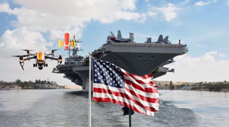 En la imagen, el portaaviones USS Abraham Lincoln que se encuentra cerca de Teherán como presión en la zona, EFE / ARCHIVO