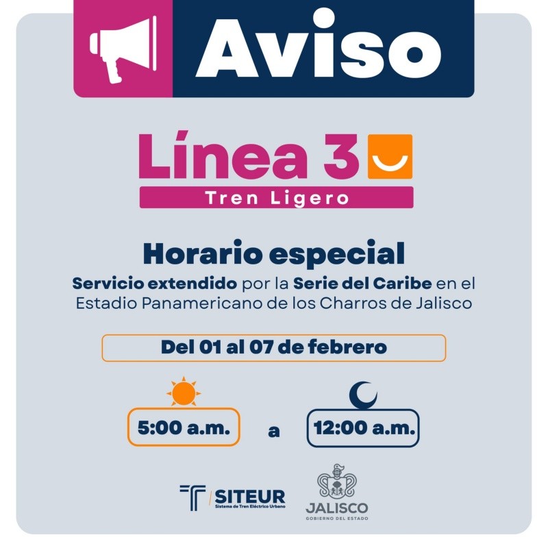 &nbsp;El Sistema de Tren Eléctrico Urbano recomendó a los usuarios planear sus viajes con antelación. ESPECIAL