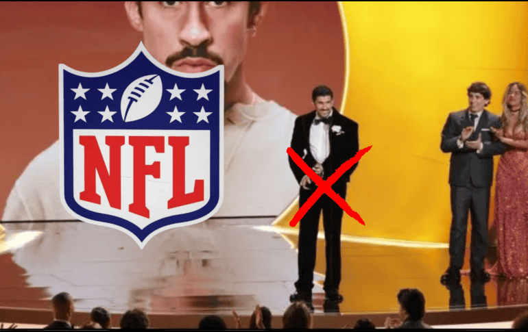 Mientras la Academia celebraba la diversidad cultural y la expansión del mercado latino, el artista recordó que detrás del éxito global persisten realidades sociales complejas.  EFE / C. Torres