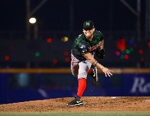 Luis Miranda fue el MVP del juego. Lanzó seis entradas de cinco ponches y sólo dos hits. CORTESÍA/Charros de Jalisco