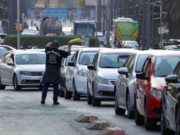 El programa Hoy No Circula se aplica de las 5:00 a las 22:00 horas en todas las alcaldías de la Ciudad de México y en tres zonas conurbadas del Estado de México. SUN/F. Rojas